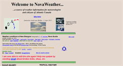 Desktop Screenshot of novaweather.net